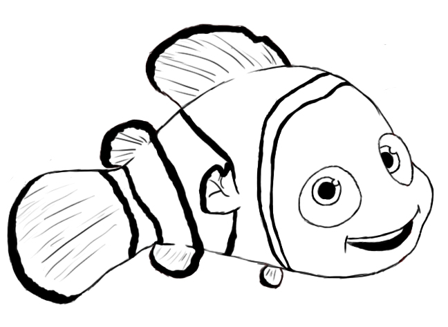 Finding Nemo Pic Drawing