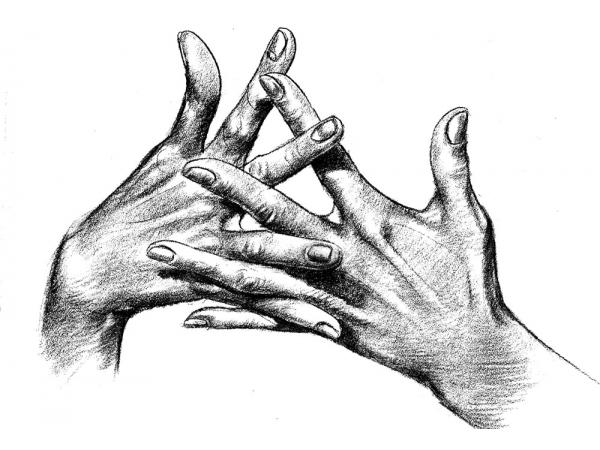 Fingers Image Drawing