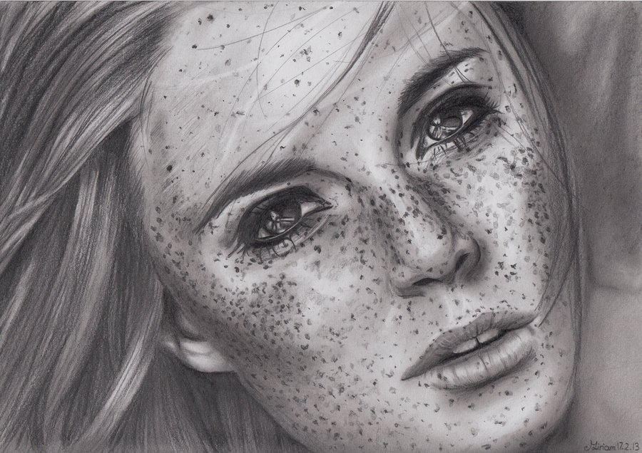 Freckles Image Drawing