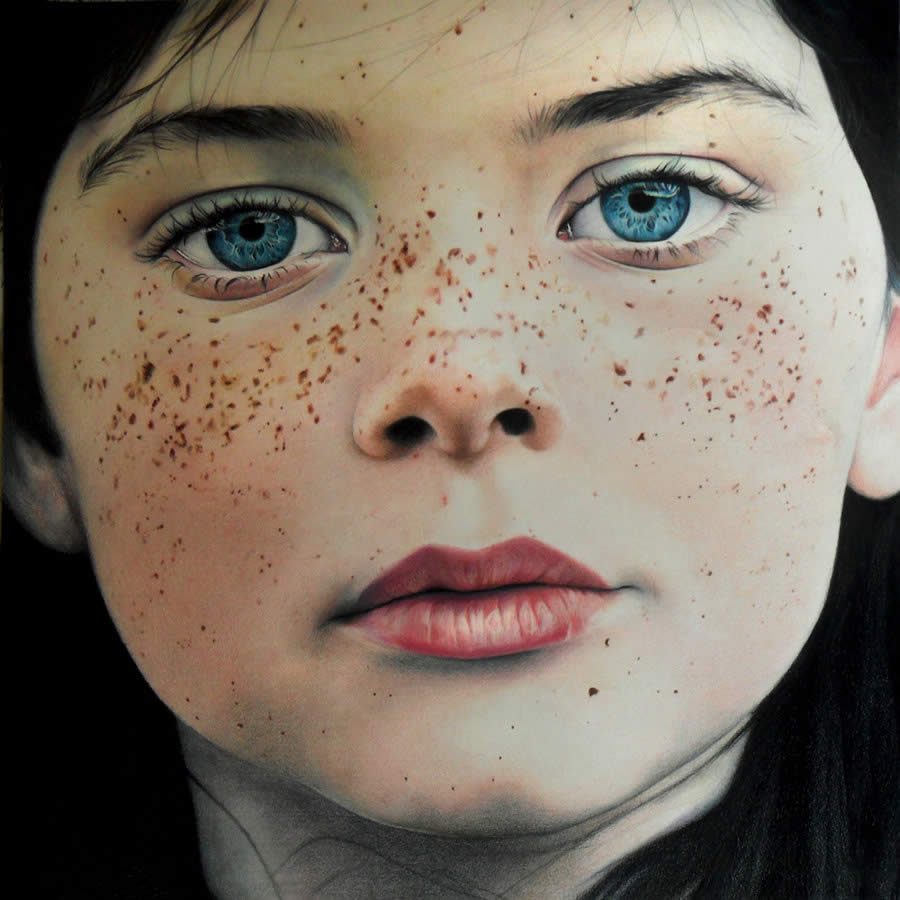 Freckles Photo Drawing