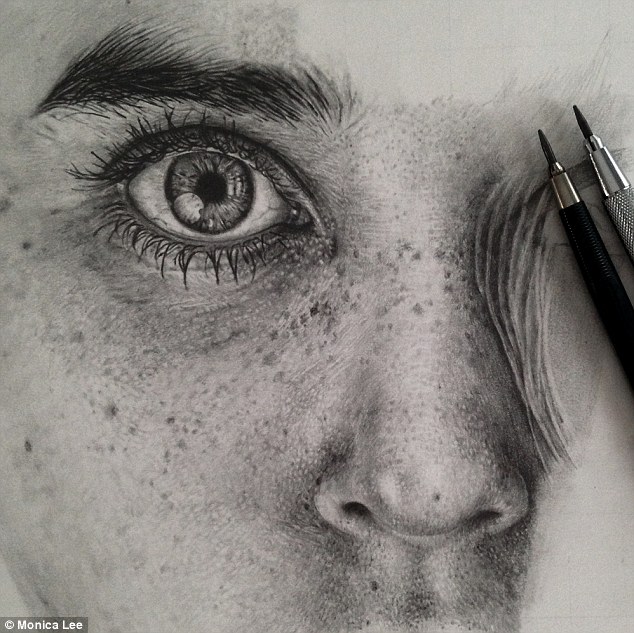 Freckles Picture Drawing
