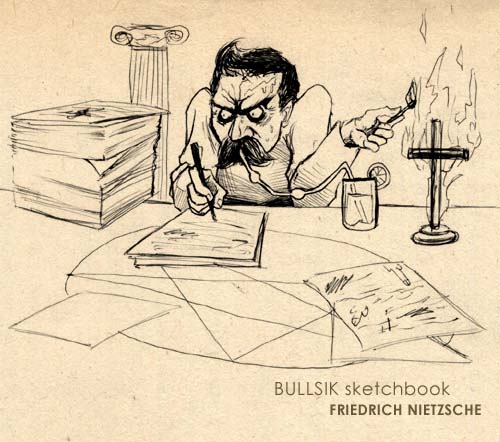 Friedrich Nietzsche Pic Drawing