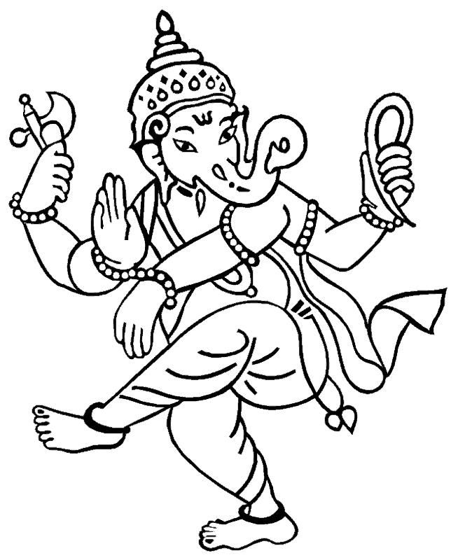 Ganesh Picture Drawing