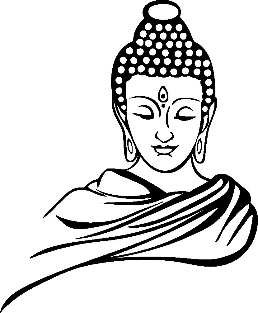 Gautama Buddha Pic Drawing