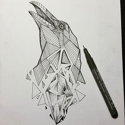 Geometric Photo Drawing