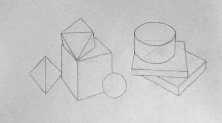 Geometric Shape Sketch