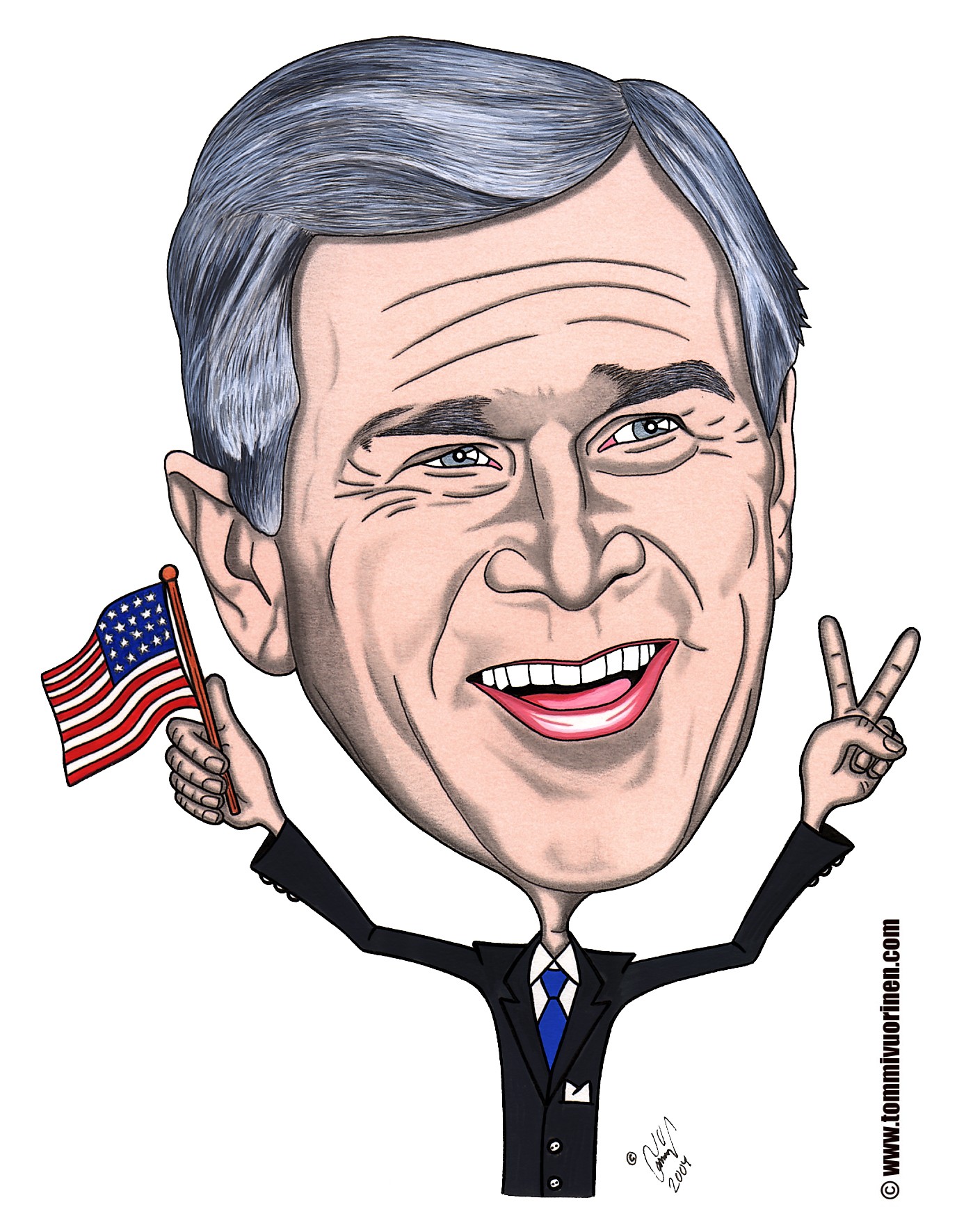 George W Bush Art