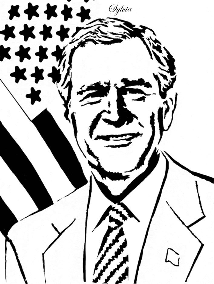 George W Bush Best Drawing