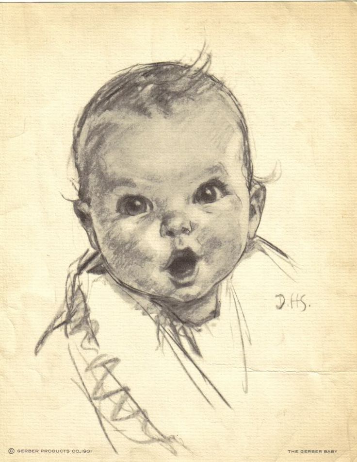 Gerber Baby Drawing