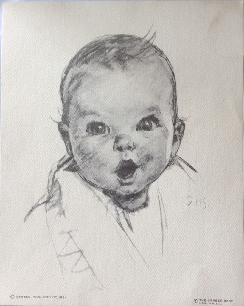 Gerber Baby Photo Drawing