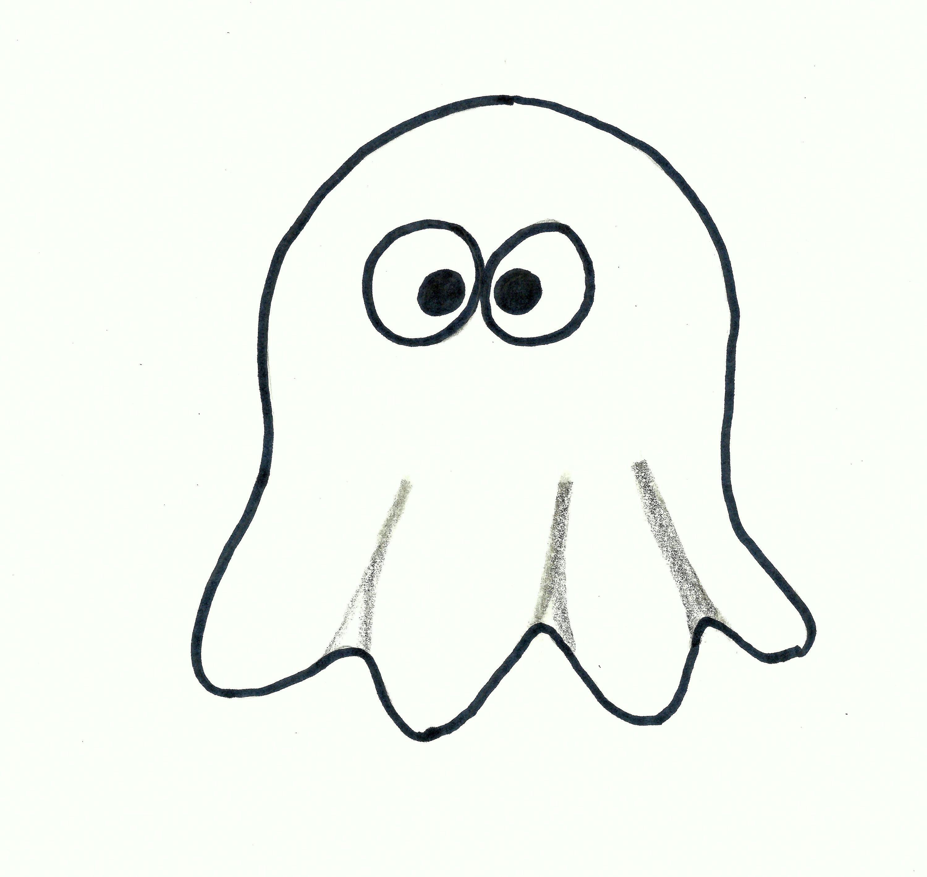 Ghost High-Quality Drawing