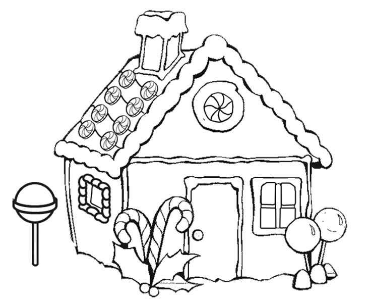 Gingerbread House Amazing Drawing