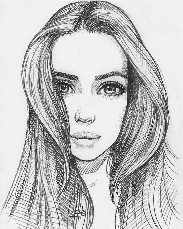 Girl Face Best Drawing