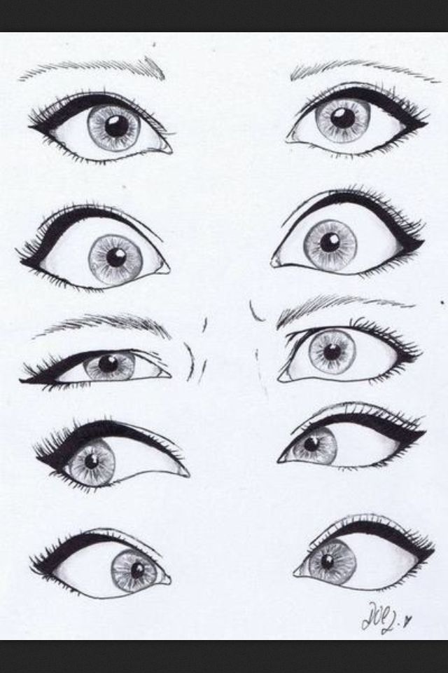 Girls Eyes Amazing Drawing