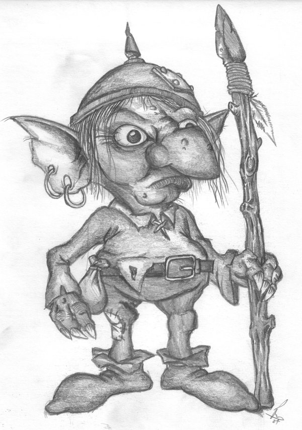 Goblin Image Drawing