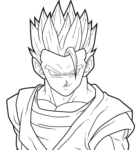 Gohan Picture Drawing