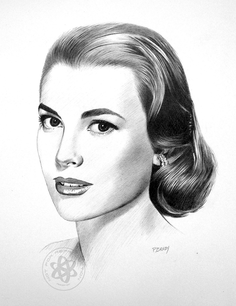 Grace Kelly Drawing