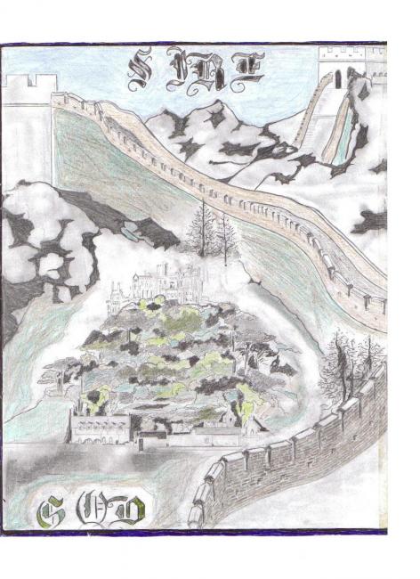 Great Wall of China Picture Drawing