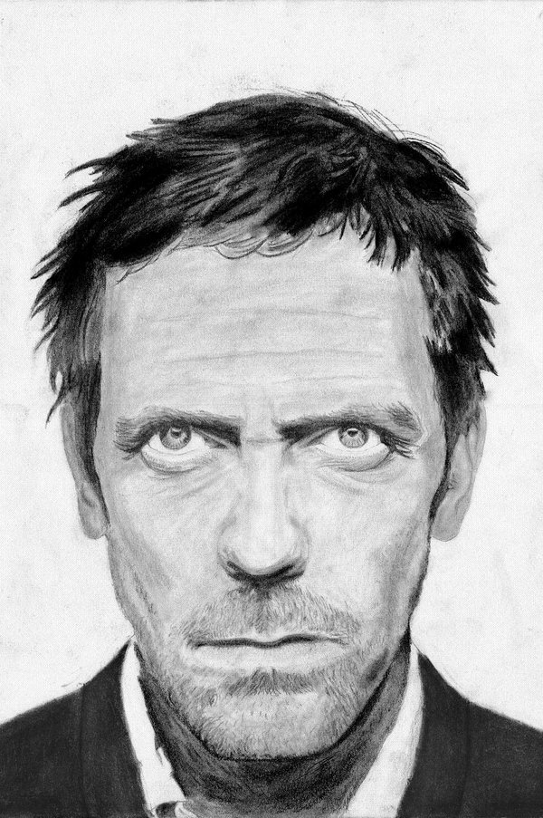 Gregory House Amazing Drawing