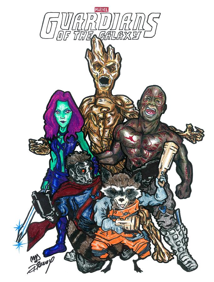 Guardians of The Galaxy Art