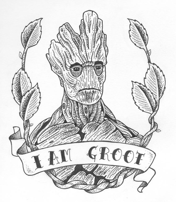 Guardians of The Galaxy Drawing