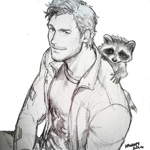 Guardians of The Galaxy Pic Drawing