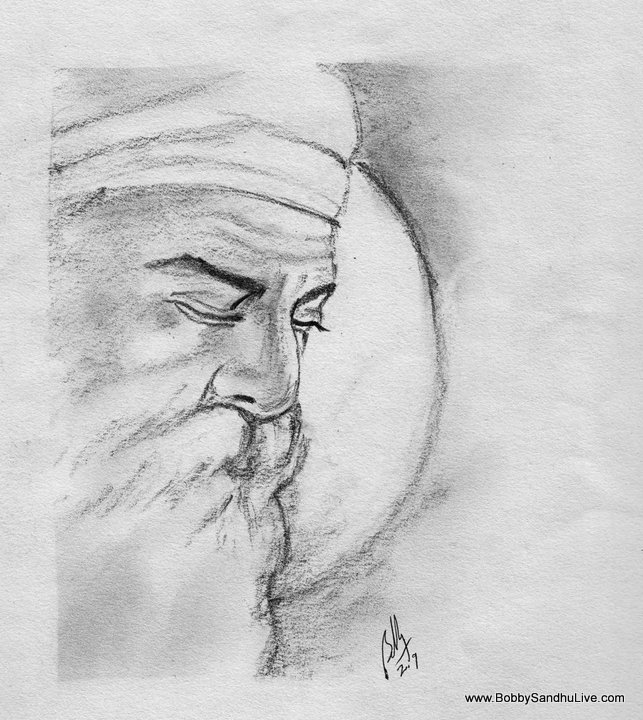 Guru Nanak Dev Ji Best Drawing