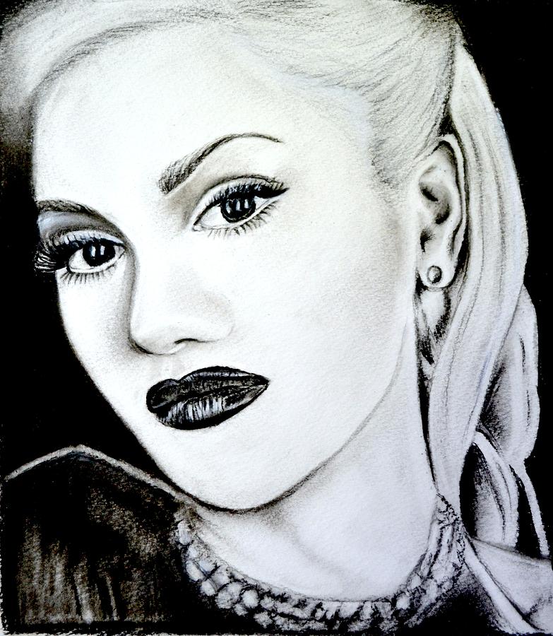Gwen Stefani Drawing Picture