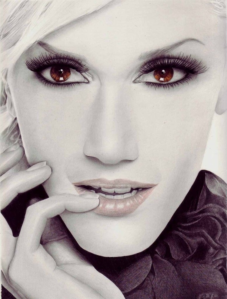 Gwen Stefani Pic Drawing