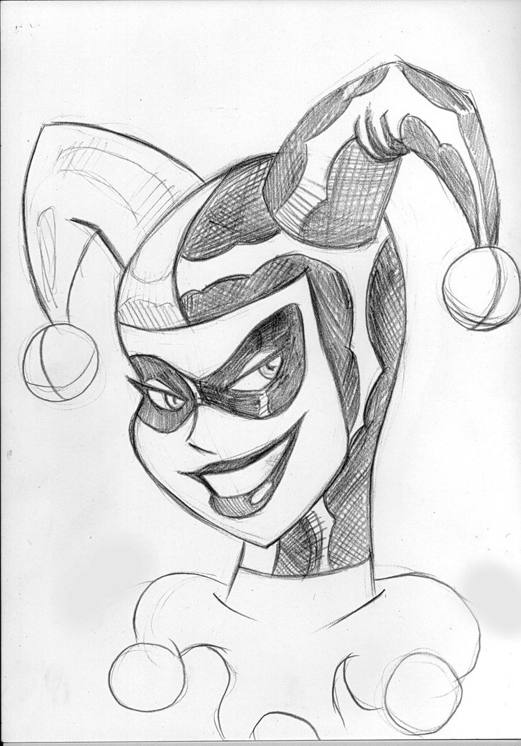 Harley Quinn Drawing