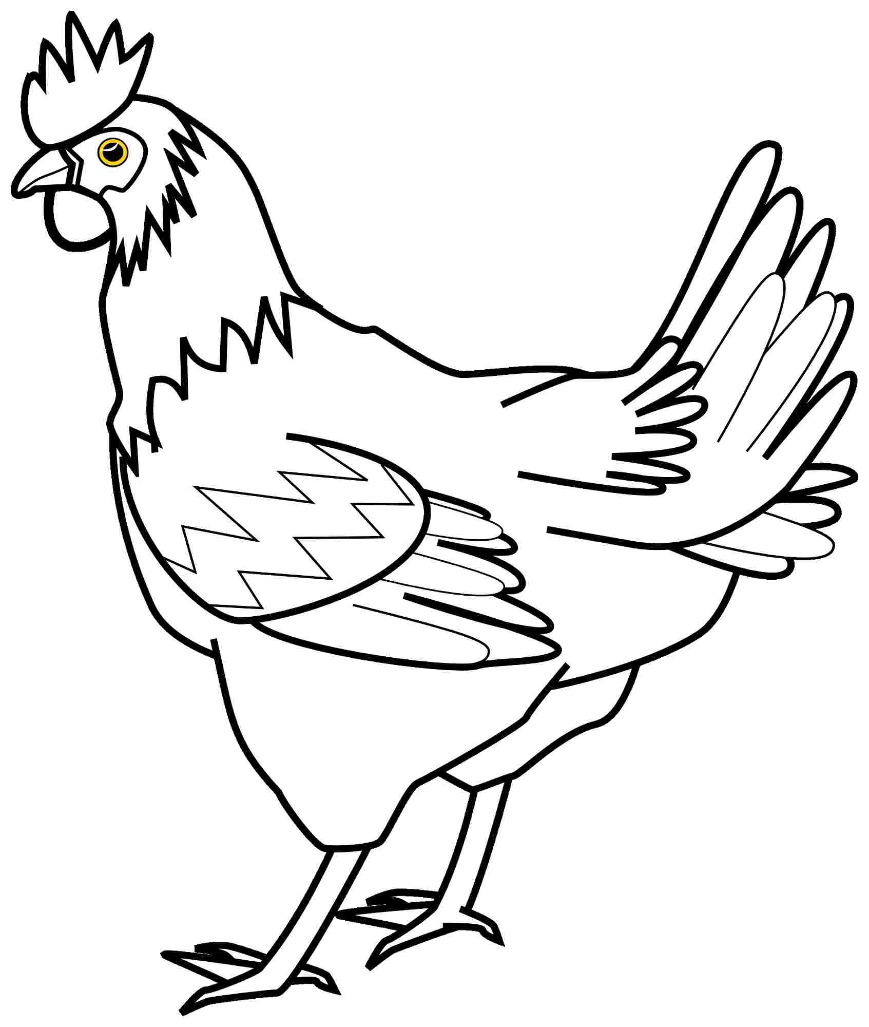 Home Poultry Rooster Hen Hand Pencil Stock Vector (Royalty Free) 526082065  | Shutterstock | Drawings, Rooster art, Side view drawing