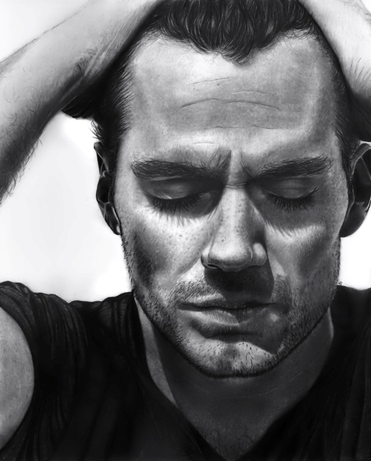 Henry Cavill Picture Drawing