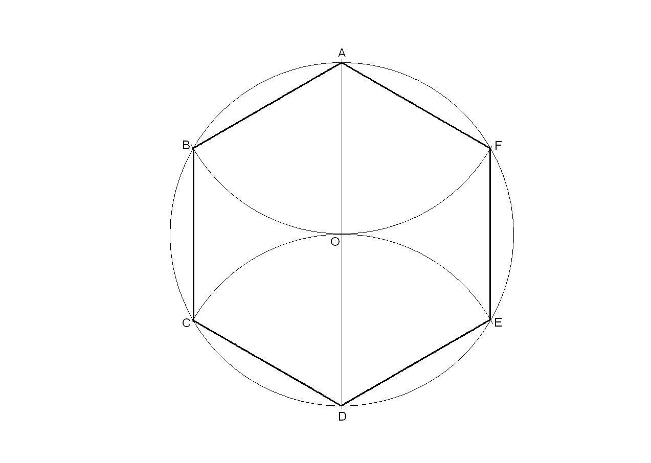 Hexagon Drawing Art