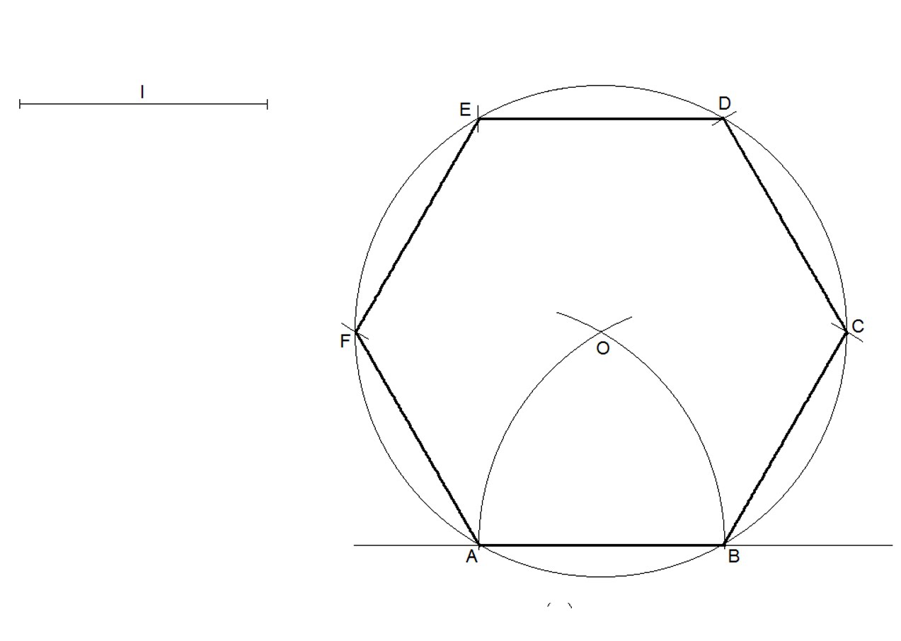 Hexagon Drawing Picture