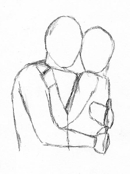 Hug Sketch