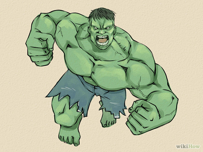 Hulk Drawing Pic