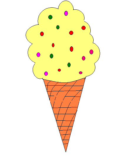 Ice Cream Drawing Pic