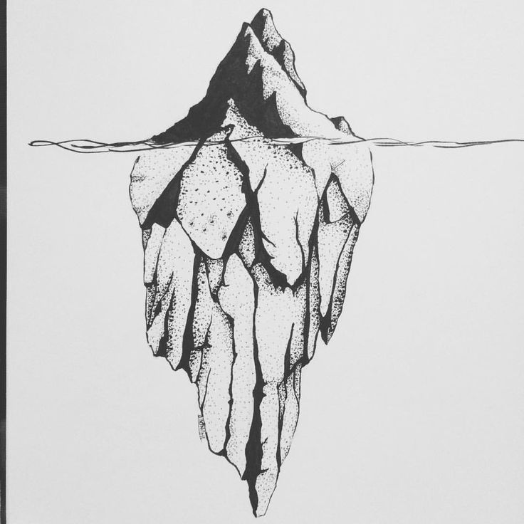 Iceberg Drawing Pic