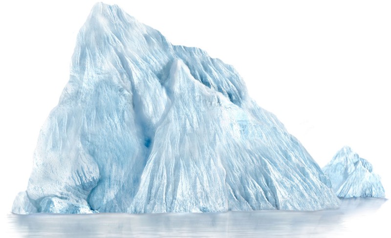 Iceberg Pic Drawing