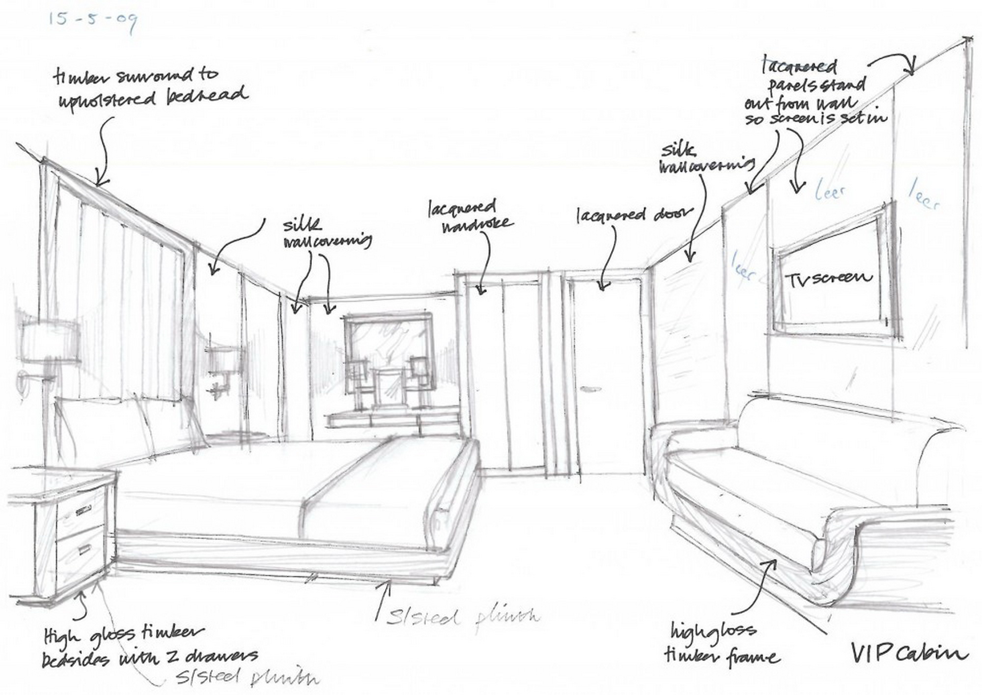 Interior Design Drawing Pic
