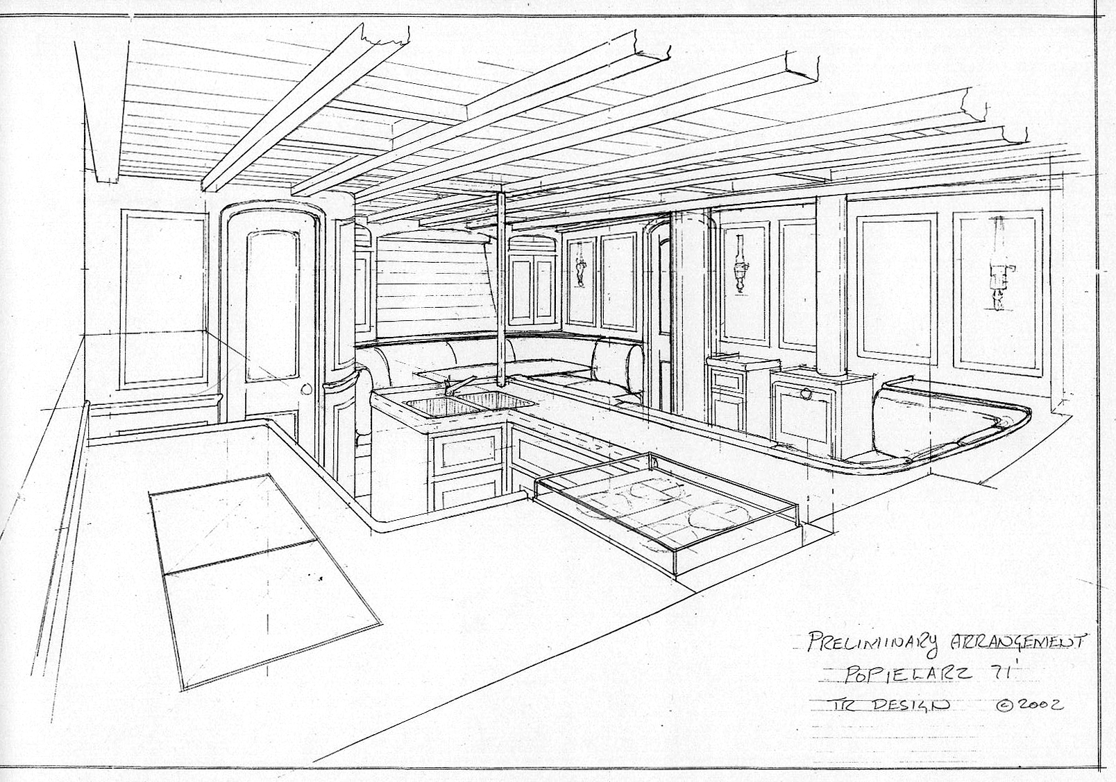 Interior Design Picture Drawing