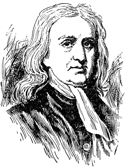 Isaac Newton Image Drawing