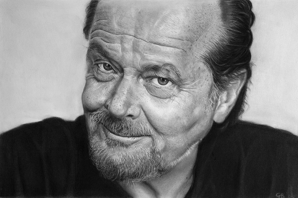 Jack Nicholson Amazing Drawing