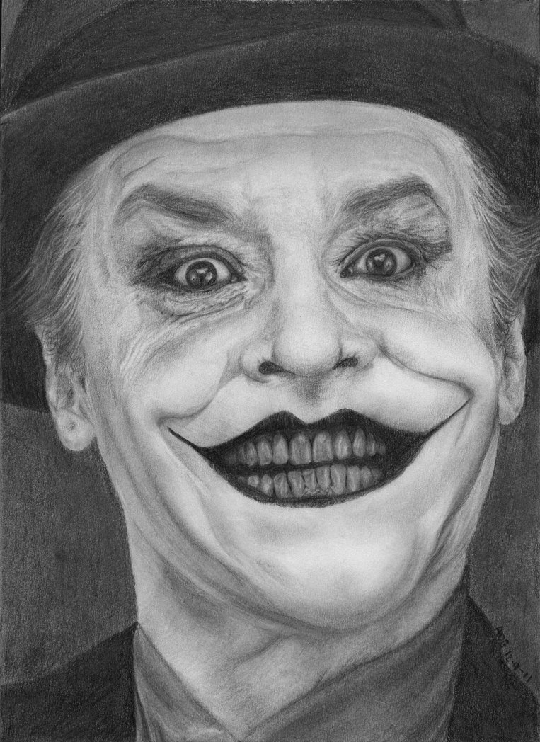 Jack Nicholson Drawing Art