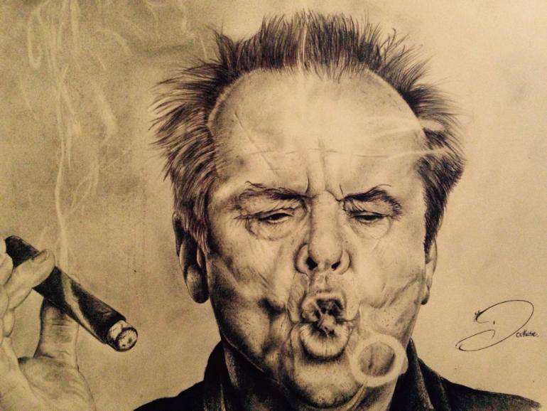 Jack Nicholson Drawing Pic
