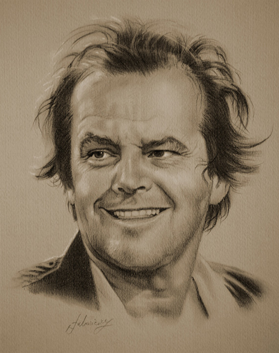 Jack Nicholson Image Drawing