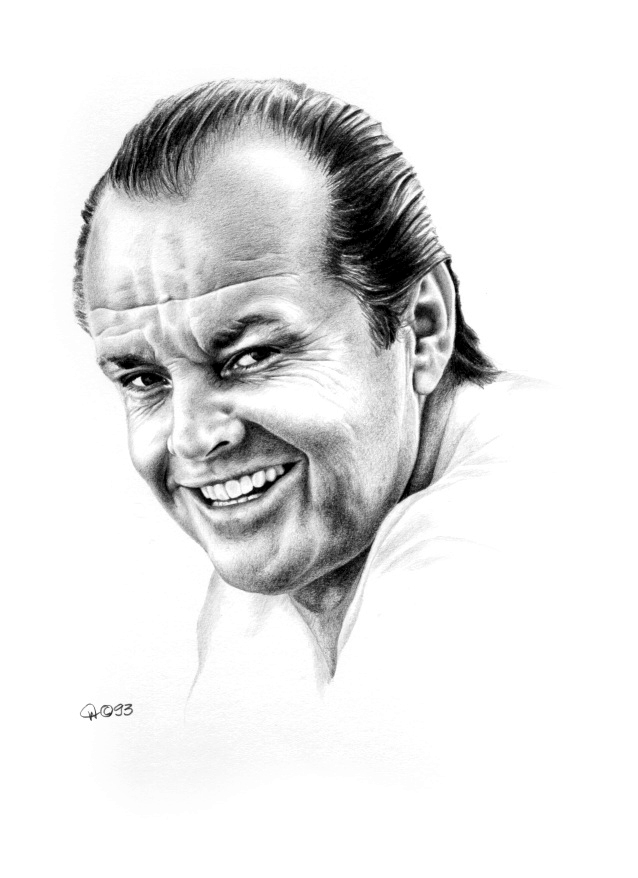 Jack Nicholson Photo Drawing