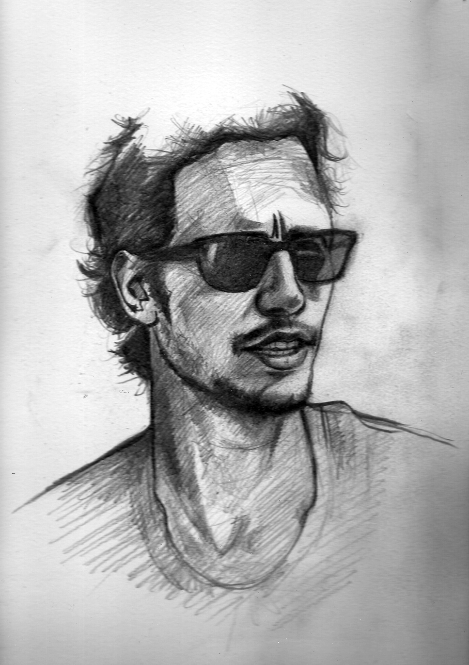 James Franco Image Drawing