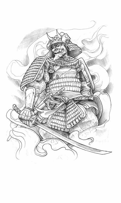 Premium Vector  Hanyya monster black and white ancient china and japan  mythology and culture yakuza tattoo