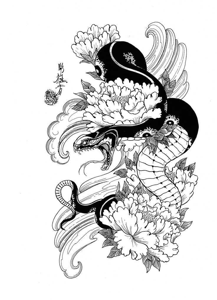 Japanese Tattoo Pic Drawing